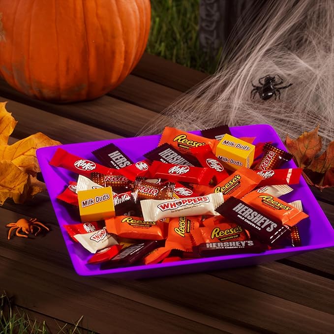 Hershey Miniatures Assorted Flavored Halloween Candy Bulk Bag 78.24 oz (275 Pieces)