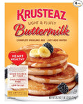 Krusteaz Heart Healthy Buttermilk Pancake Mix 25.2 OZ (Pack of 4)