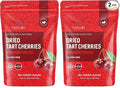 Herbaila Dried Cherries Tart Cherry Montmorency Tart Cherries Dried Sour Cherries Fresh Montmorency Dried Tart Cherries Dried Cherries All-Natural Whole Sour Cherry (1lb) (Pack of 2)
