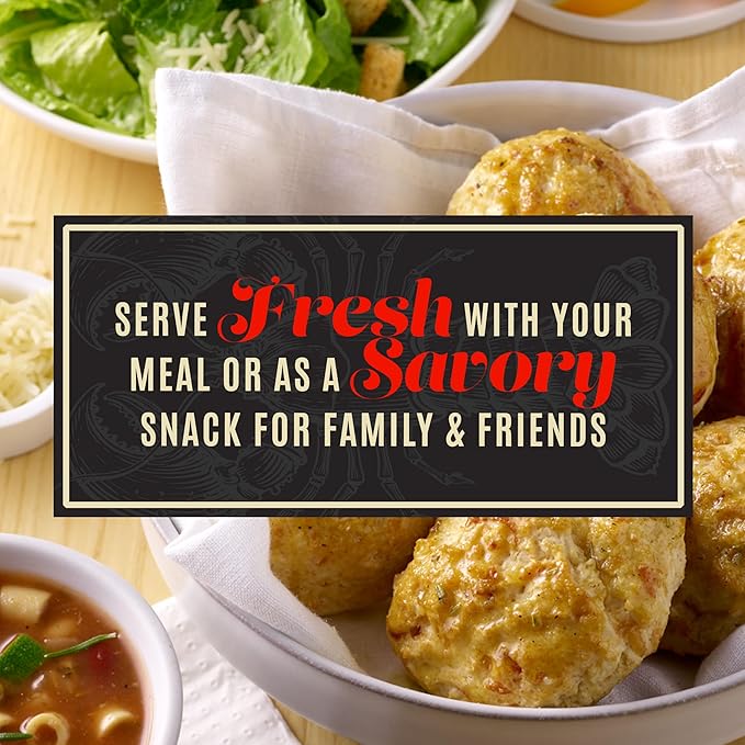 Red Lobster Rosemary Garlic Parmesan Biscuit Mix Rosemary Garlic Herb Seasoning Included 11.36 Oz Box (Pack of 12)