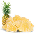 Delicious Dried Pineapple Chunks by It's Delish - 2 Lbs Bulk Bag | Lightly Sweetened Candied Fruit Low Sugar Vegan &amp Kosher Dry Fruit Snacks
