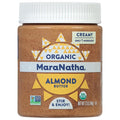 MaraNatha Organic Creamy Roasted Almond Butter 12 Ounce Jar
