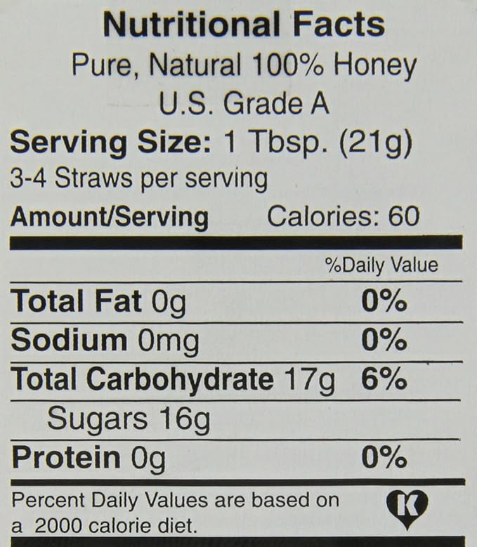 Moon Shine Trading Co. Honey Straw Canister Wildflower 125 Count