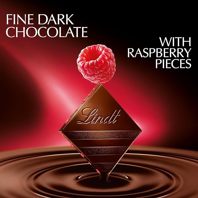Lindt EXCELLENCE Raspberry Dark Chocolate Candy Bar 12 Pack 3.5 oz. Bar