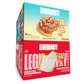 Legendary Foods 22 g Protein Pastry and Roll Bundle 18 Pack - Low Carb Meal Replacement Bar - Gluten Free Protien Snacks - Healthy Keto Snack Box - Low Sugar Energy Bars - Bariatric Diabetic Friendly