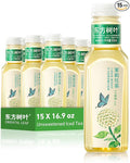 ORIENTAL LEAF Unsweetened Iced Tea – Bottled Jasmine Green Tea 16.9 FL oz bottles (Pack of 15) Sugar Free 0 Calories