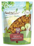 Food to Live California Jumbo Golden Raisins 1.5 Pounds – Seedless Sun-Dried No Added Oil No Added Sugar Kosher Vegan Raw Bulk