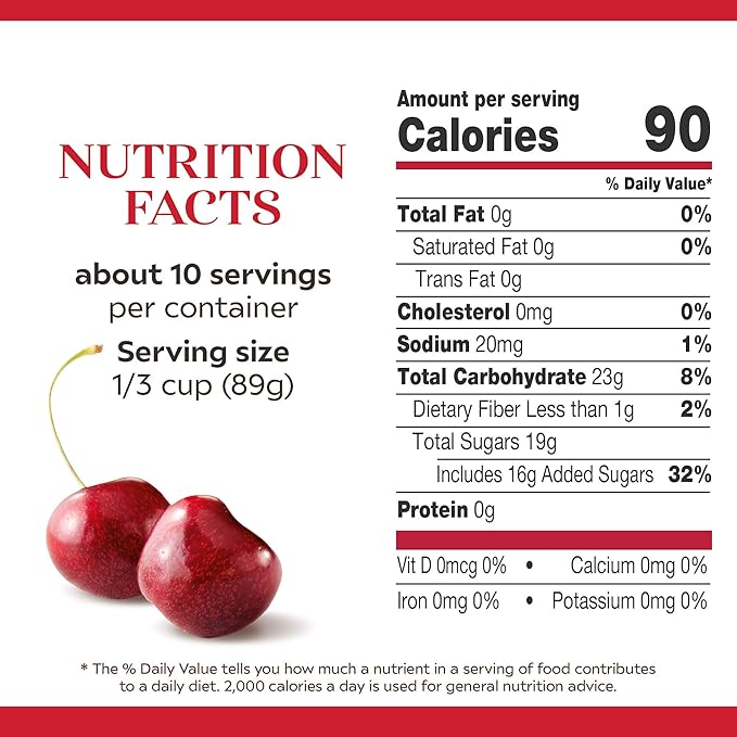 Duncan Hines Comstock Original Pie Filling &amp Topping Country Cherry 30 Ounce (Pack of 12)