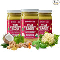 Beyond the Bib All Natural Toddler Sauces for Picky Eaters - Hidden Vegetables No Added Sugar Quick &amp Healthy Mealtime Solution - For 24+ Months (Thai Coconut Sauce - 3 Pack)