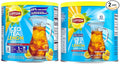 Lipton Lemon Iced Tea Mix Variety Pack – Zero Sugar &amp Reduced Sugar Black Tea Makes Total 20 Quarts | Refreshing Lemon Flavor Kosher OU Zero &amp Low Sugar Options