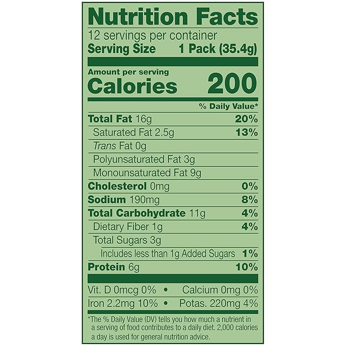 Emerald Nuts Jalapeno Seasoned Cashews 12 Ct (1-Pack) 1.25 Oz Individual Snack Tubes Plant-Based Protein Kosher Certified Non-GMO Contains No Artificial Preservatives Flavors or Synthetic Colors
