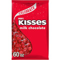 HERSHEY'S KISSES Milk Chocolate Candy Bulk Bag Great Holiday Candy and Stocking Stuffers 60 oz