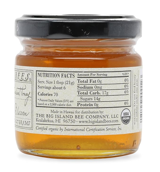 BIG ISLAND BEES Honey Wilelaiki 4.5 OZ