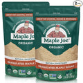Maple Joe Pure Maple Sugar Granulated Made With 100% Grade A Maple Syrup. Powdered Maple Sugar For Cooking &amp Baking. White &amp Brown Sugar Substitute. Non-GMO Gluten Free &amp Vegan 7.8 oz /220