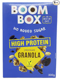 BOOM BOX High Protein Chocolate Oat Granola - 300g Energizing and Indulgent Breakfast (300G Muesli - Chocolate)