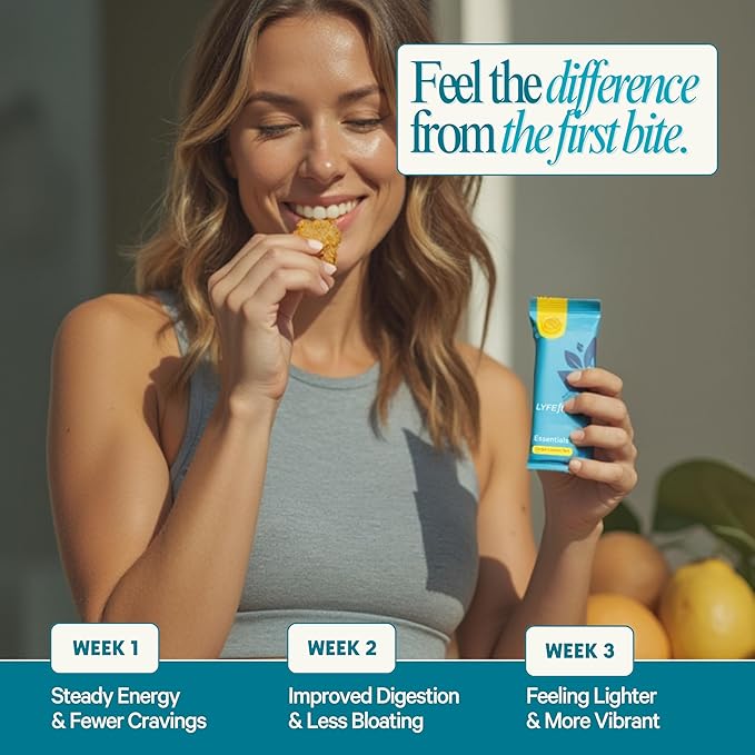 LyfeFuel Essential High Protein Bars | Meal Replacement Vegan 12g Plant-Based Low Carb Protein Bars for Intermittent Fasting - High Fiber MCT Oil 21 Organic Vitamins &amp No Sugar | 10 Servings |