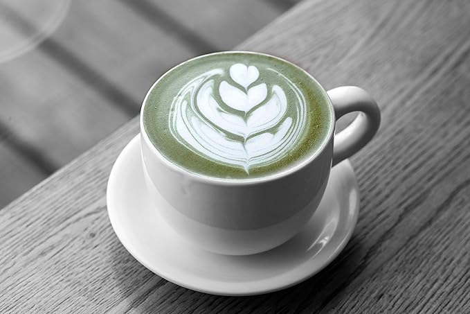SAKU Tea Maca Cocoa Jade Matcha Latte Blend Super Food Latte 2.1 oz Bag