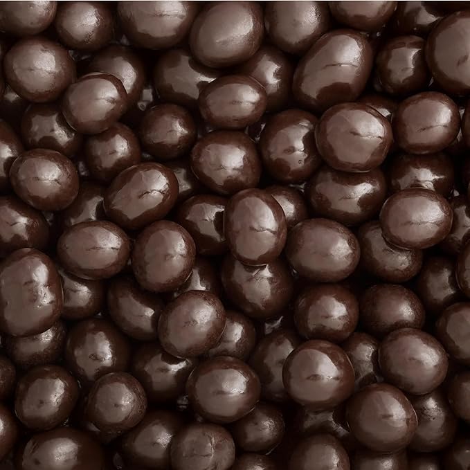 Dark Chocolate Covered Roasted Espresso Coffee Beans Candy 2-Pound Bag