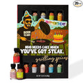 Smokehouse by Thoughtfully Gourmet Ultimate Grilling Spice Set with Birthday Wrap Includes 20 BBQ Seasonings &amp Rubs Like Chili Garlic Italian and Cajun Gift for Him Dad or Grill Lovers
