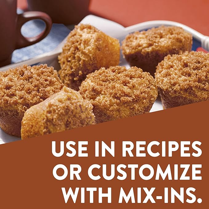 Krusteaz Cinnamon Swirl Crumb Cake &amp Muffin Mix 12 Count (Pack of 1)
