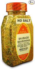 Marshalls Creek Spices (3 PACK) SAUSAGE SEASONING NO SALT