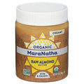 MaraNatha Organic Creamy Raw Almond Butter 12 Ounce Jar