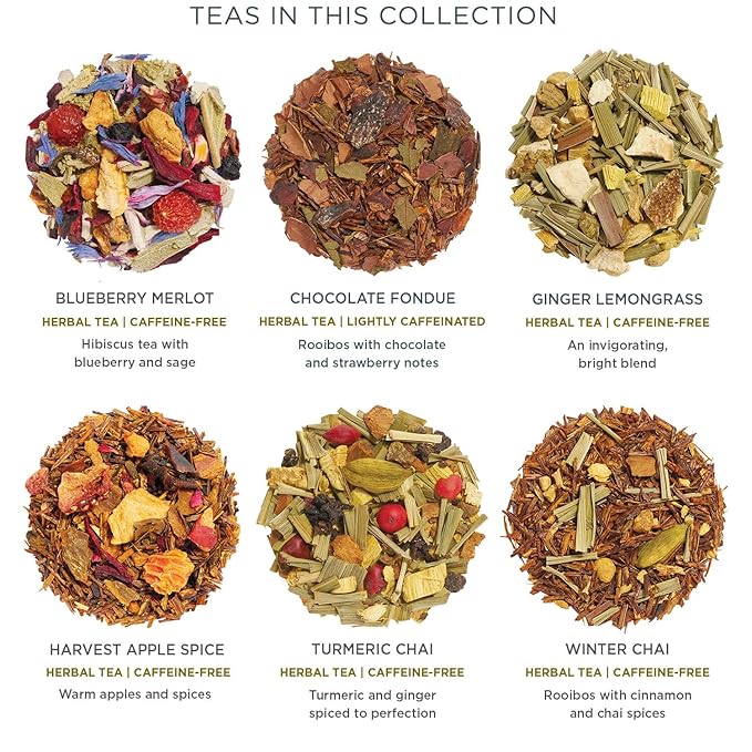 Tea Forte Tea Advent Calendar Gift Set 12 Individually Wrapped Handcrafted Assorted Pyramid Infuser Tea Bags with Numbered Doors Winter Chalet