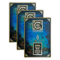 Cacaoteca 100% Dark Chocolate 3 Pack - Dominican Chocolate - Bean-to-Bar Direct Sourced - Soy-Free Gluten-Free Vegan - Bundle