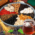 Ginseng &amp Mulberry Herbal TeaGinseng Five Treasures Tea Kidney Formula Six Treasure Teas Wolfberry Mulberry Herbal Goji Berry Red Date Teas Formula Traditional Chinese Blend (20bags)