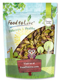 Food to Live - Dry Roasted Pistachio Halves and Pieces 1 Pound - No Shell Keto and Paleo Friendly Snack Great for Salads Cooking Baking