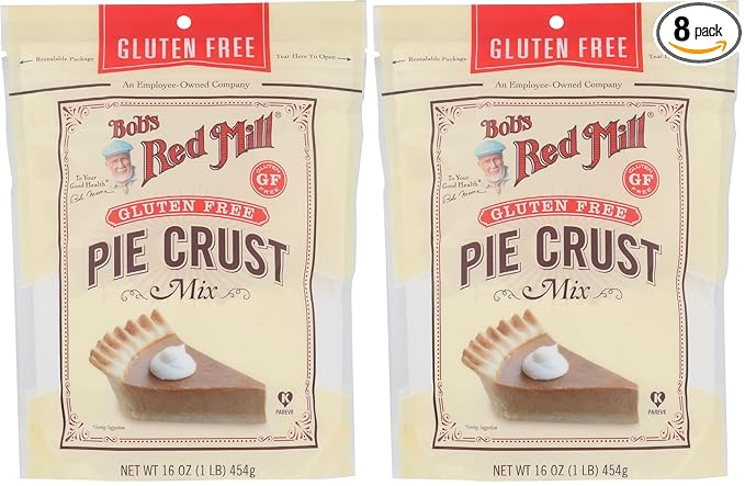 Bob's Red Mill Pie Crust Mix Gluten Free 16 Ounce (Pack Of 8)