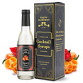 Liquid Alchemist Spicy Habanero Infused Simple Syrup for Cocktails – Real Ingredients Make our Habanero Syrup a Great Spicy Margarita Mix &amp Paloma Picante - Vegan Non-GMO Sweet Heat Drink Mix (12