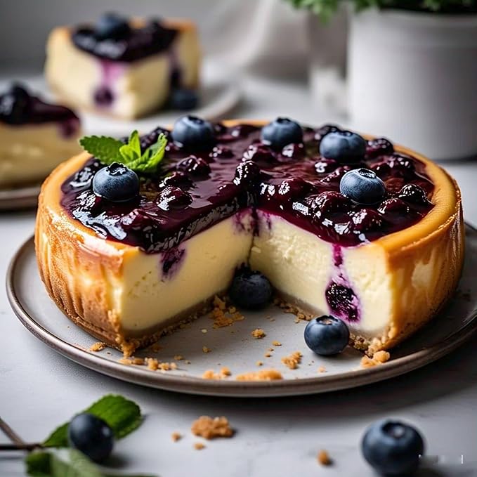 ANDY ANAND CHOCOLATIER Sugar Free Luxurious Blueberry Cake 9 Handcrafted Delicious &amp Moist Perfect for Celebrations 2.8 lbs