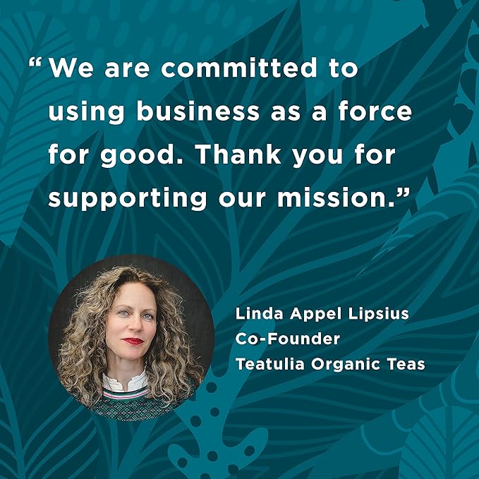 Teatulia Organic Black Tea Bags (50 Pyramid Sachet Teabags) 100% Compostable and Sustainably Grown In Bangladesh. Pure Black Tea Strong English Breakfast