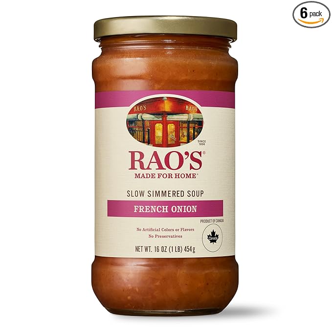 Rao's Homemade | French Onion Soup | 16oz | (Pack of 6)