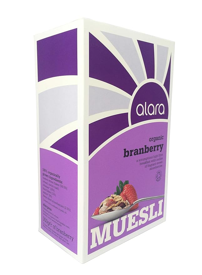 Alara Org Everyday Branberry Muesli 350g