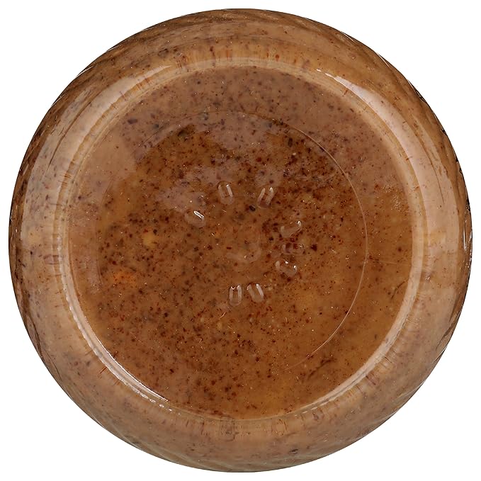 Once Again Organic Crunchy Almond Butter 16oz - Lightly Toasted - Salt Free Unsweetened - USDA Organic Gluten Free Certified Peanut Free Vegan Kosher Paleo - Glass Jar