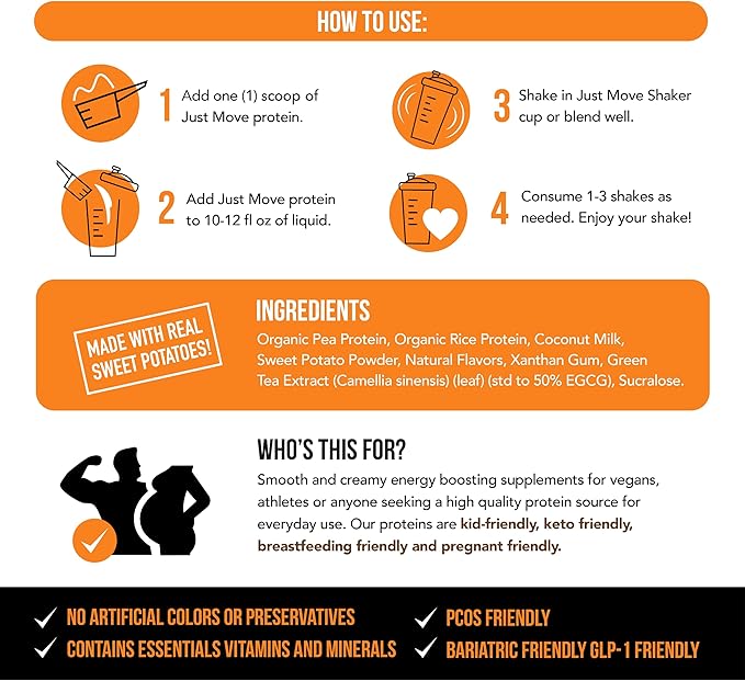Just Move Sweet Potato Pie Protein
