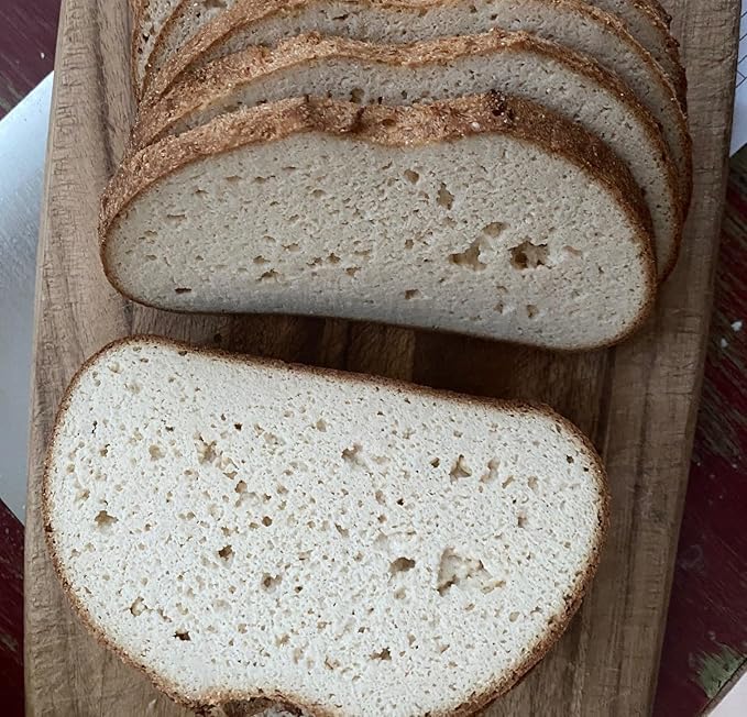 Grain Free Planet's Multi-Use Sourdough Bread Mix | Clean Keto Baking Mix | Gluten Free 100% Grain Free | Sugar Dairy Lectin and Soy Free and Low Carb Baking Mix | New 2.5lb Tub