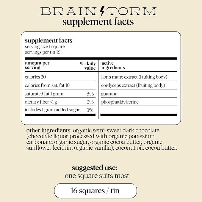 Alice Mushrooms Nightcap + Brainstorm Duo | Functional Mushroom Chocolates | Brainstorm Energy Bites for Focus Clarity &amp Cognitive Function | Nightcap Supports Deep Sleep Calm Mind Stress Relie