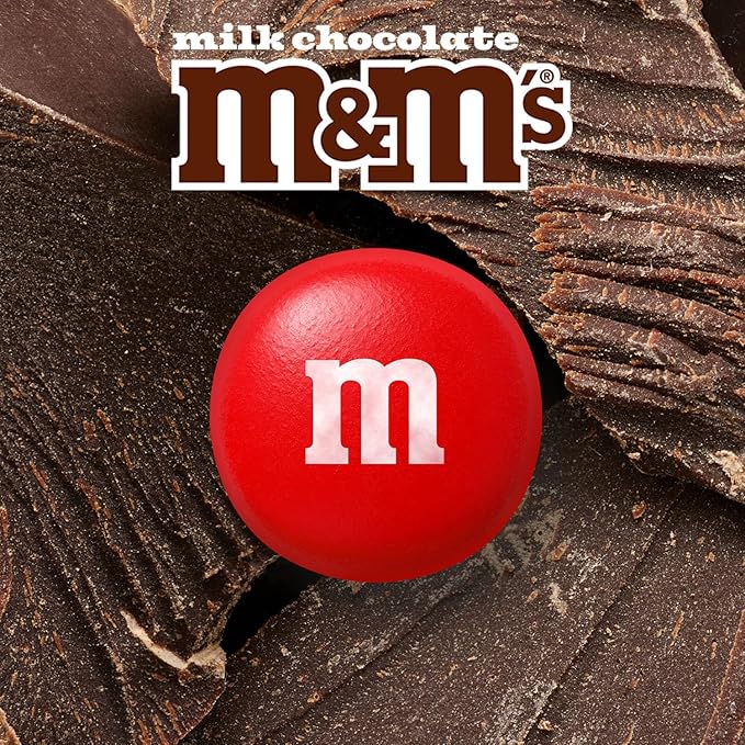 M&ampM'S Milk Chocolate Candy Party Size 38 oz Bag (Pack of 2)