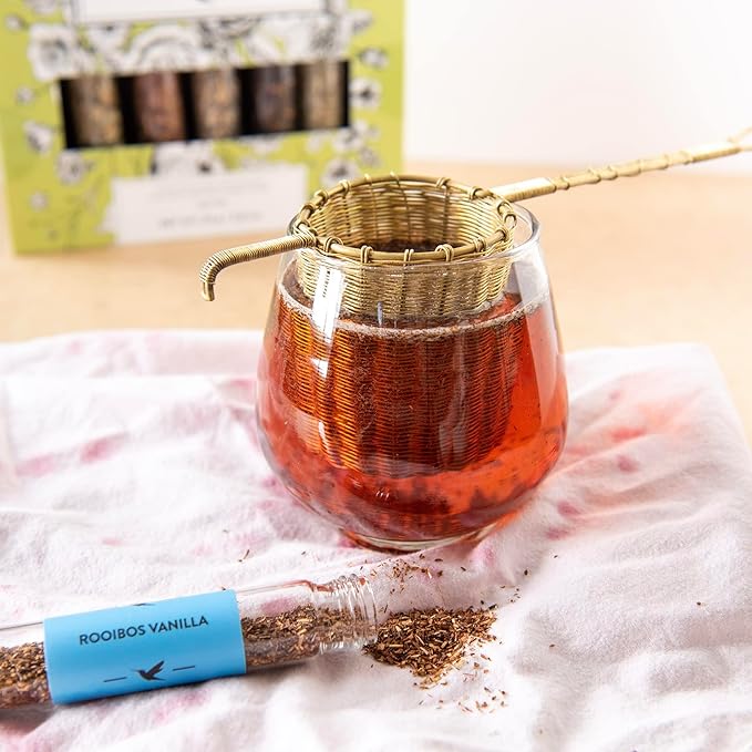 eat.art Tea Botanics | Globally Sourced Herbal Tea Sampler Gift Set | 8-Pack Gift Set