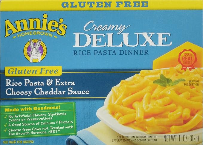 Deluxe Gluten-Free Pasta Cheddar (Pack of 12) - Pack Of 12
