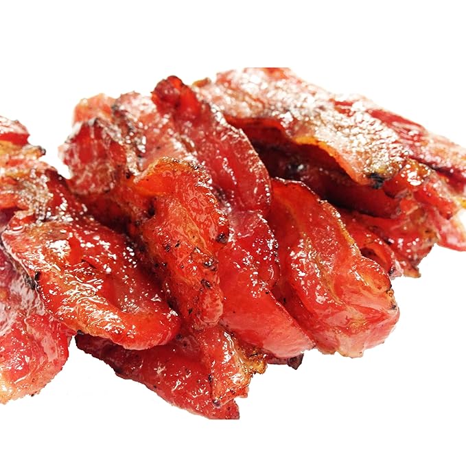 Singapore Street Food Fire-Grilled Bacon Jerky (Original Flavor 8oz) *Fresh Grilled to Order *Shipped the Same Day *L.A. Times Handmade Gift Winner