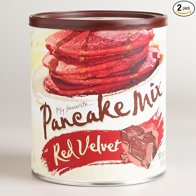 My Favorite Red Velvet Pancake Mix 16 Oz (Pack of 2)