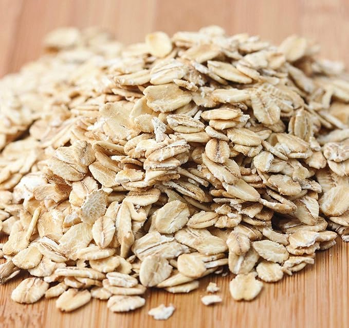 Kauffman’s Fruit Farm Old Fashioned Regular Rolled Oats Use these oats to make cookies breads and heart healthy granola’s or Serve as a hot breakfast meal NON-GMO Bulk 50lb. Bag