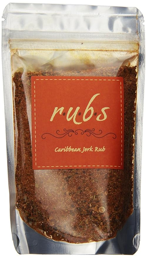s.a.l.t. sisters Caribbean Jerk Rub &amp Seasoning (3 Ounce) | All-Natural Gluten Free MSG Free Non-GMO | Dry &amp Wet Rub Seasoning Base | Versatile Use for Chicken Wings Brisket Pulled Pork