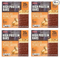 Generic 4-PACK ELEVATION HIGH PROTEIN Chocolate Peanut Butter Bars 6 Bars Per Box 24 Bars Total 20 GRAMS OF PROTEIN PER BAR