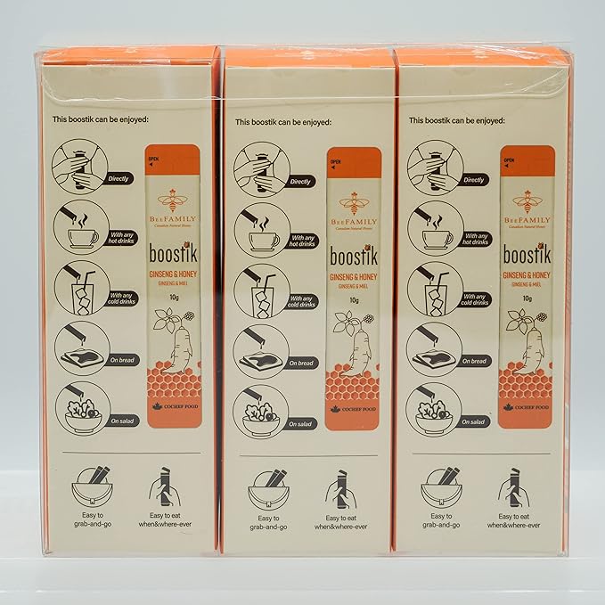 BeeFamily - Ginseng Honey Boostik 300g Multi Pack