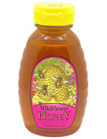 Wildflower Honey 16 oz. Bottle - Case of 12 Bulk Wholesale Honey Unpasteurized Unblended No Additives 100% Pure Honey